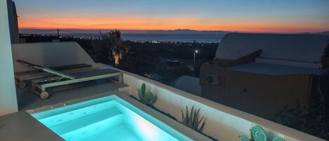 Villa, Jetted Tub, Sea View | Private pool