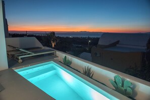 Villa, Jetted Tub, Sea View | Private pool - Astrea Suites Villa FinikiaSea View (Santorini)