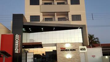 Voorkant van accommodatie