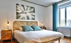 4 chambres, fer et planche à repasser, Wi-Fi gratuit