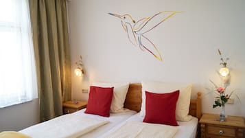 Doppia Comfort | Una scrivania, postazione laptop, Wi-Fi gratuito, lenzuola