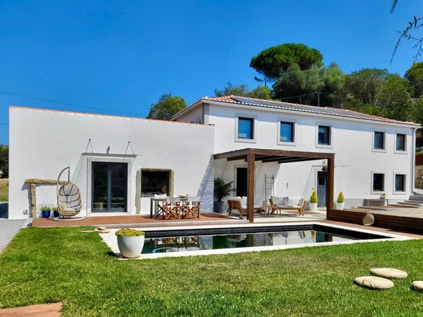 屋外プール、温水プール