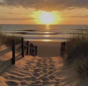 サンラウンジャー、ビーチタオル