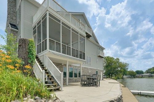Hot Tub & Dock: Waterfront Lake Hamilton Home