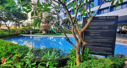 Air Residences-Modern studio w/ City skyline view