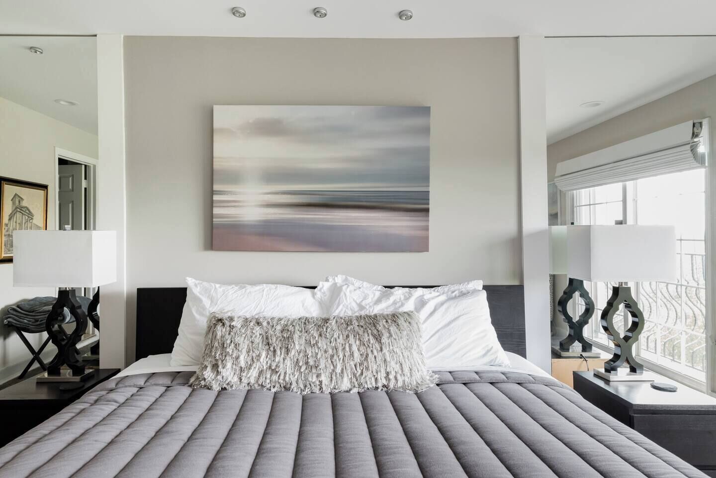 2 chambres, fer et planche à repasser, Wi-Fi, draps fournis