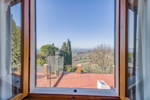 家庭独立别墅, 多间卧室, 双浴室, 山腰 (Home Boccaccio Terrace and Chianti) | 客房景观