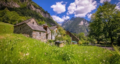 Rustico Over The Bridge Verzasca