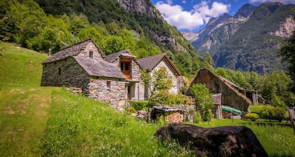 Rustico Over The Bridge Verzasca
