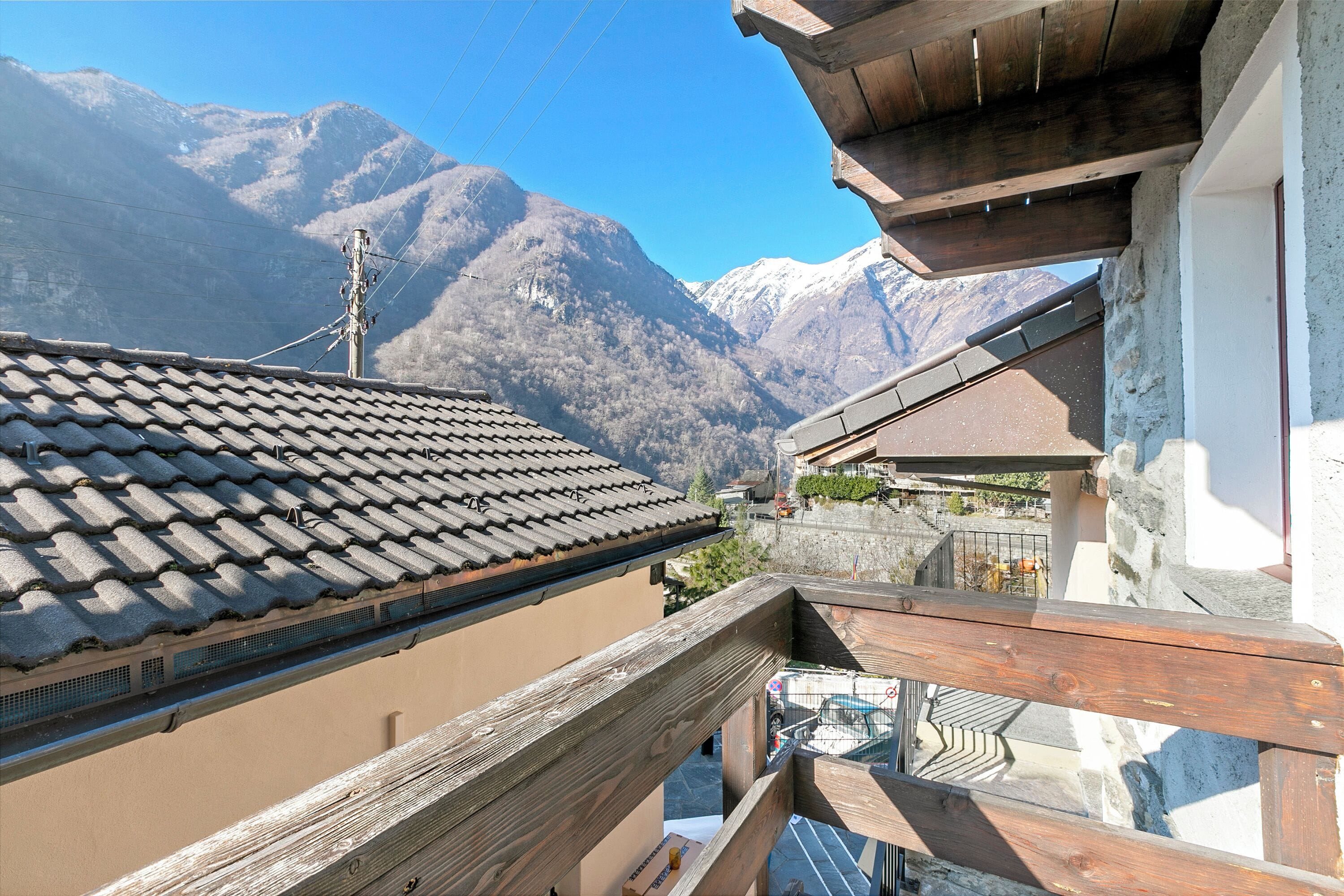 Chalet Familial, plusieurs chambres, côté montagne (Rustico Paese Verzasca) | Enceinte de l’hébergement