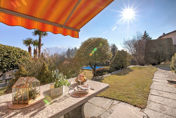 Outdoor dining - Casa Tecitt (Brione sopra Minusio)