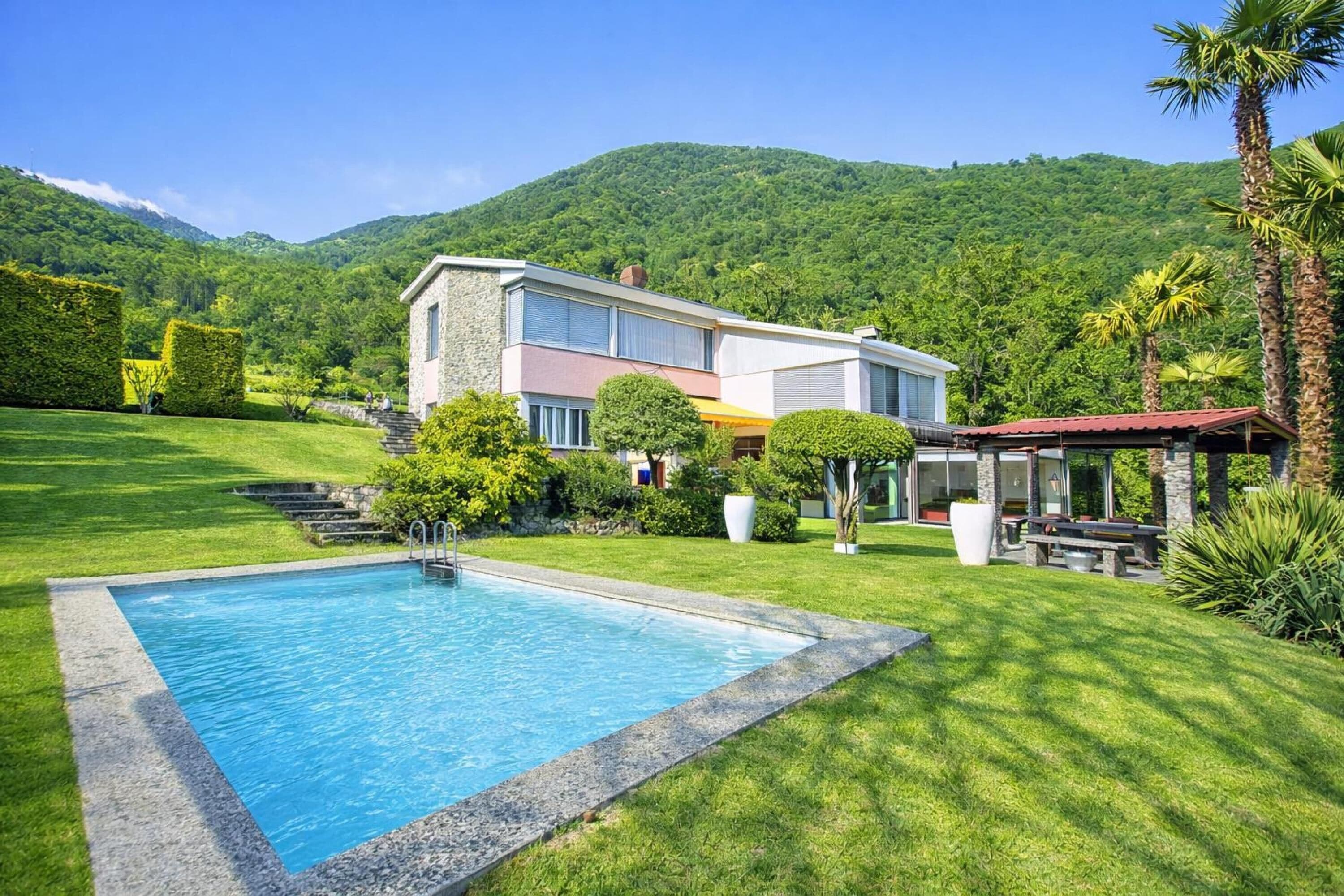 Appartement Familial, plusieurs chambres, côté montagne (Casa Tecitt) | Piscine