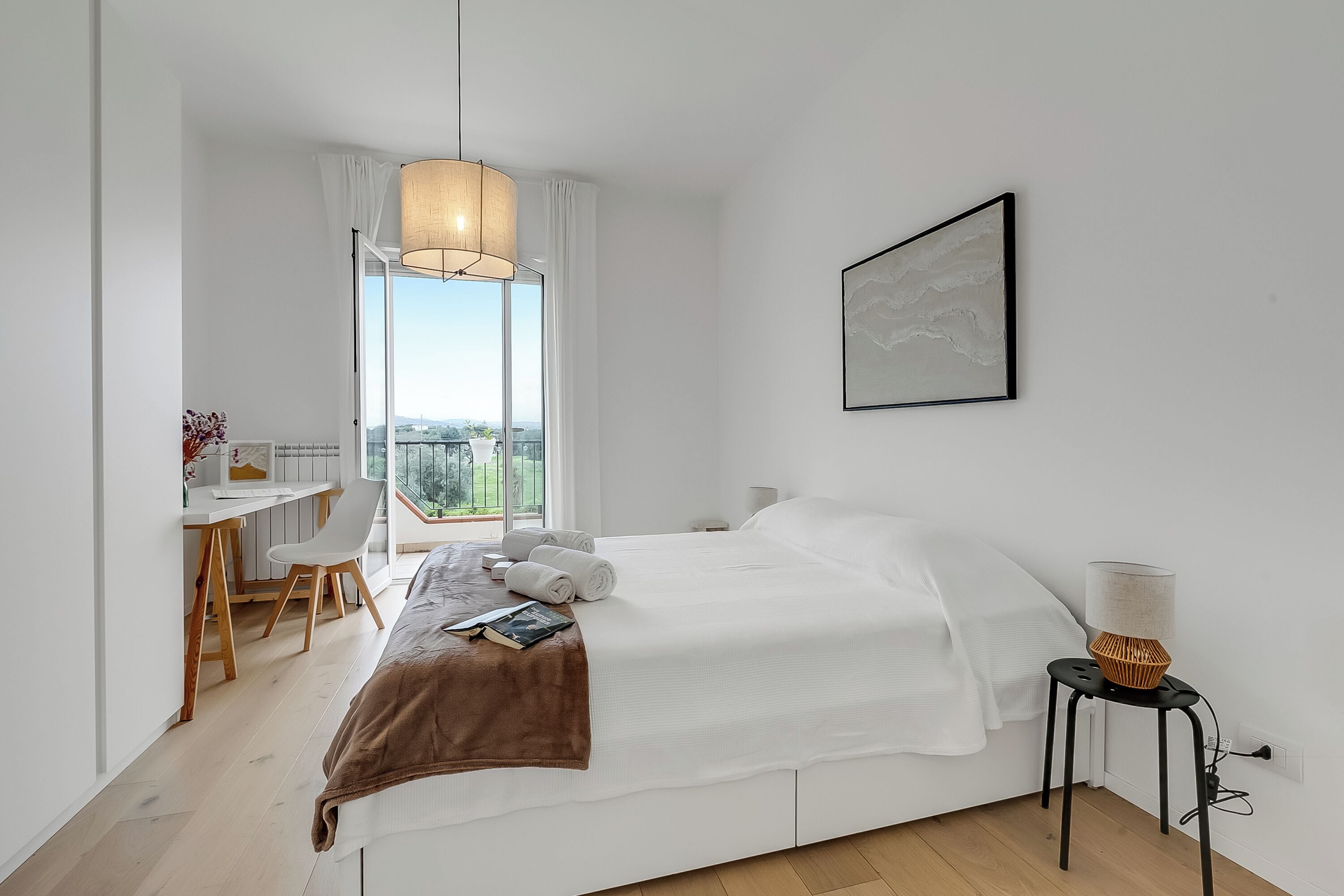 Appartement Familial, plusieurs chambres (Sky View Apartment Monopoli) | 1 chambre, Wi-Fi gratuit, draps fournis