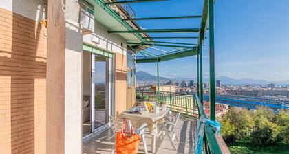 Bright Apartment Private Parking Naples
