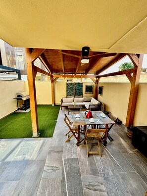 Outdoor dining - Bungalow El Balco Oropesa del Mar REF 014 (Oropesa del Mar)