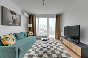 Classic Apartment, Balcony | Living room - Lion Apartments - Baltic Sea (Gdansk)