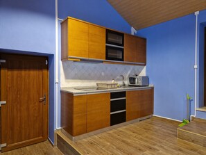 Casa de campo standard, 1 quarto | Cozinha privada | Chaleira elétrica