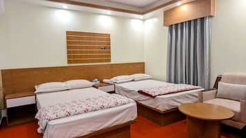 Deluxe Double or Twin Room, City View | In-room safe, desk, laptop workspace, free WiFi