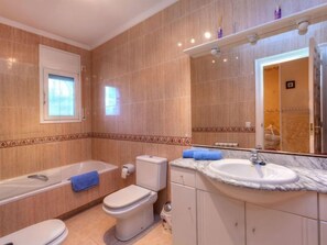 Villa - 4 soveværelser - terrasse | Badeværelse