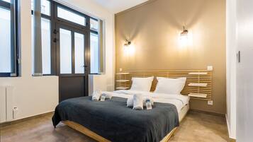 2 slaapkamers, een strijkplank/strijkijzer, wifi, beddengoed