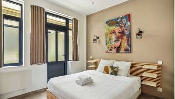 2 slaapkamers, een strijkplank/strijkijzer, wifi, beddengoed