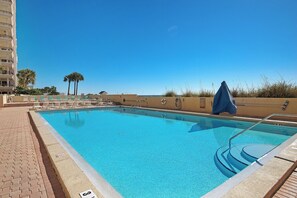 Indoor pool, a heated pool