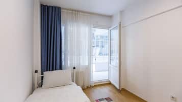 Apartment, 2 Schlafzimmer, Balkon, Gartenblick | 3 Schlafzimmer