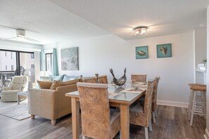 Dining - Sound of the Sea West 115 - Almost Oceanfront 2 BR 2 BA Condo (Emerald Isle)