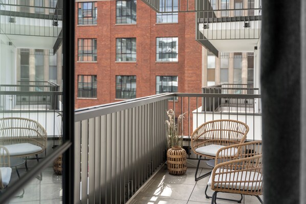 Superior Apartment, Balcony, Courtyard View | Balcony