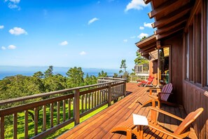 Terrace/patio - 3966 Tranquility Vista - Ocean Views and Hot Tub (Carmel Highlands)