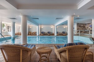 Indoor pool, outdoor pool