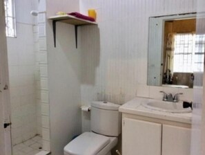 Towels, soap, toilet paper