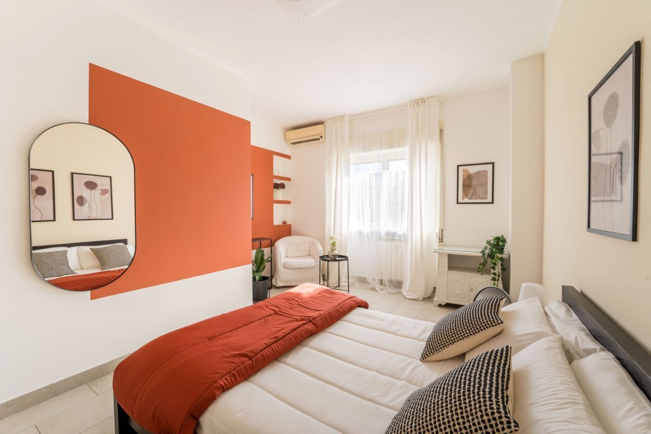 2 chambres, fer et planche à repasser, Wi-Fi, draps fournis
