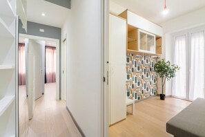 2 bedrooms, iron/ironing board, travel crib, WiFi