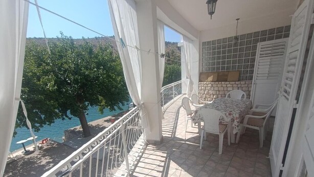 Room, 3 Bedrooms, Smoking, Balcony | Balcony - Room-maria Apartments Zaton - Apartment (Sibenik)