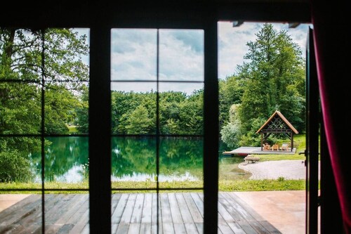 Exceptional Alsatian estate with private lake