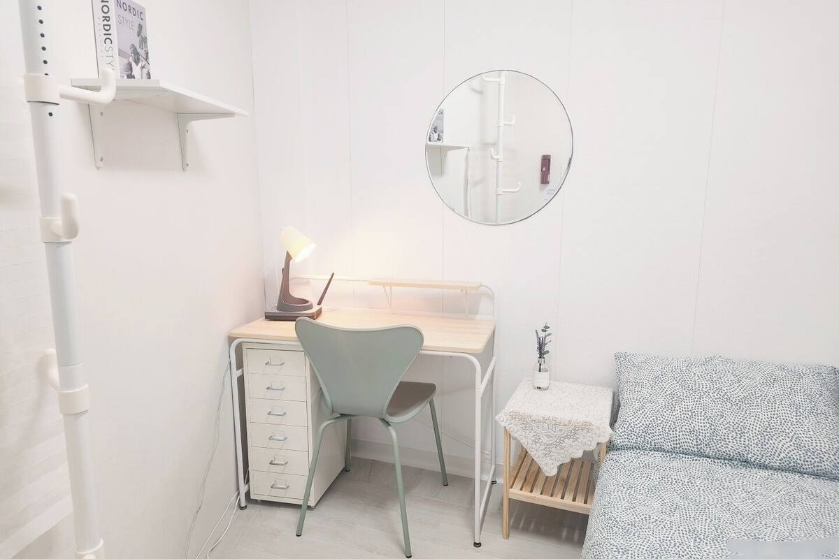 Deluxe Room, Women only, Non Smoking, Shared Bathroom(308)(Self check-In Hotel,Please contact HOTEL) | 免費 Wi-Fi、床單