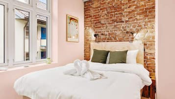 2 soveværelser, skrivebord, strygejern/strygebræt, Wi-Fi