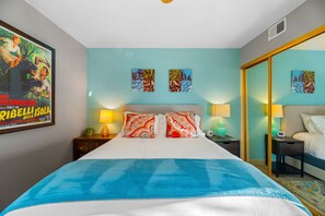 2 bedrooms, iron/ironing board, free WiFi, bed sheets