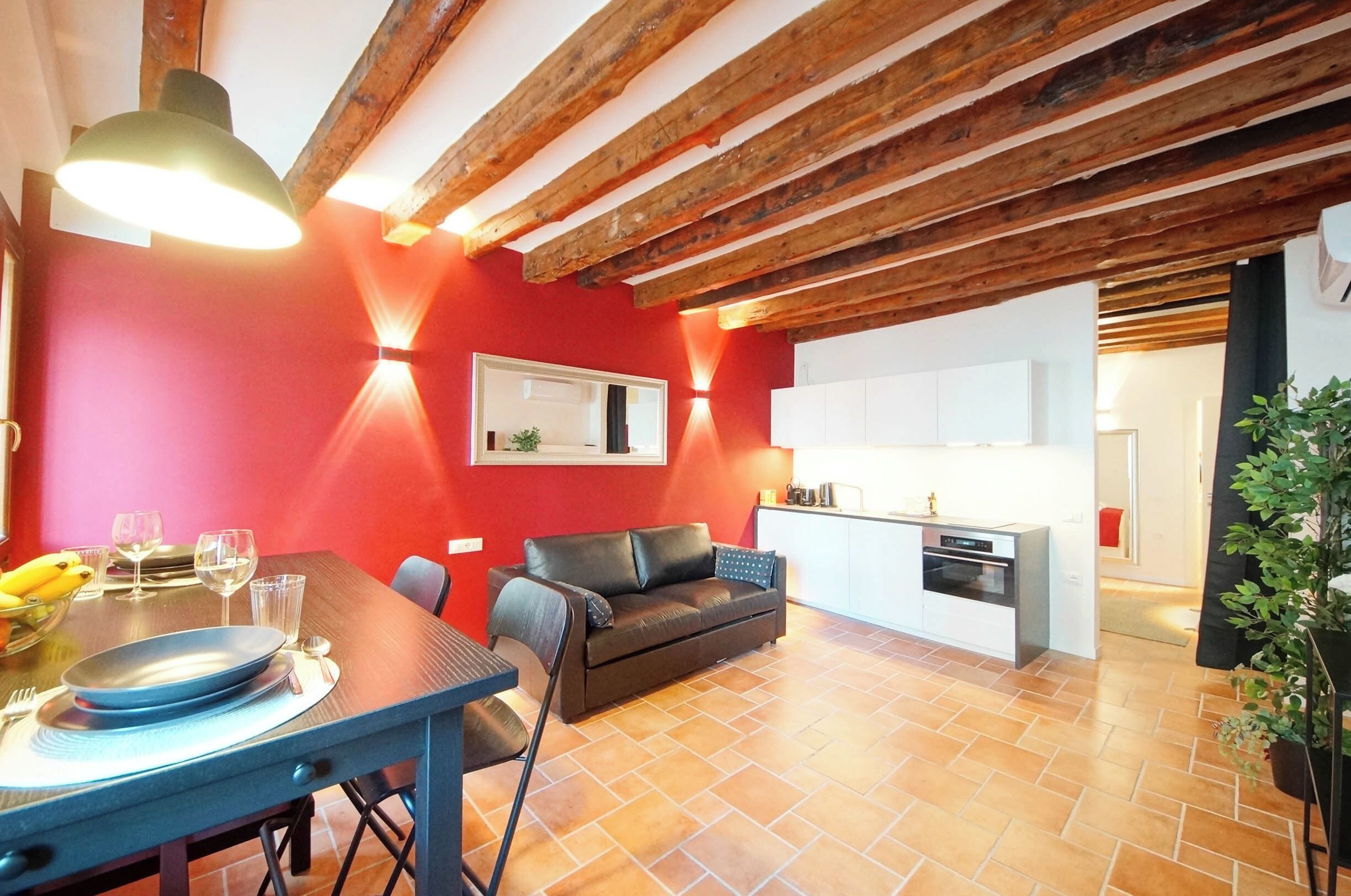 Apartment, Canal View | Living area