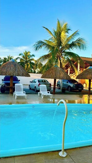 Indoor pool, free cabanas, pool umbrellas