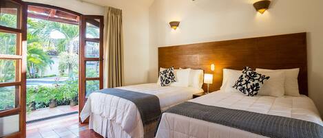 1 habitación, escritorio, wifi y ropa de cama