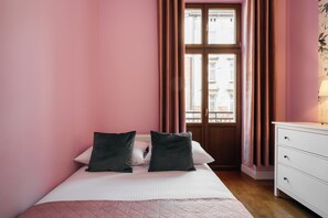 Apartment, City View | 1 bedroom, iron/ironing board, cribs/infant beds, free WiFi