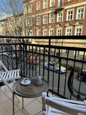 Appartement, vue ville | Balcon