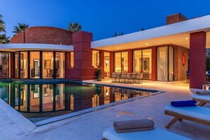 Una piscina climatizada