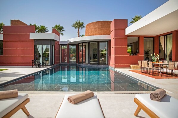 Una piscina climatizada