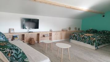 1 soverom, wi-fi og sengetĂžy