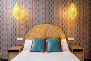 1 室のベッドルーム、WiFi (無料)、ベッドシーツ