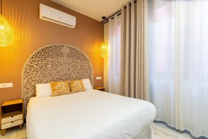 2 habitaciones, wifi gratis y ropa de cama 