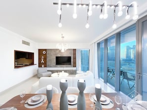 Interior - Elegant 2B at Boulevard Pointburj & Fountain View (Dubai)